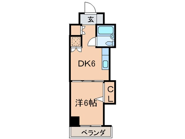 グリ－ンパ－ク三共(502)の物件間取画像